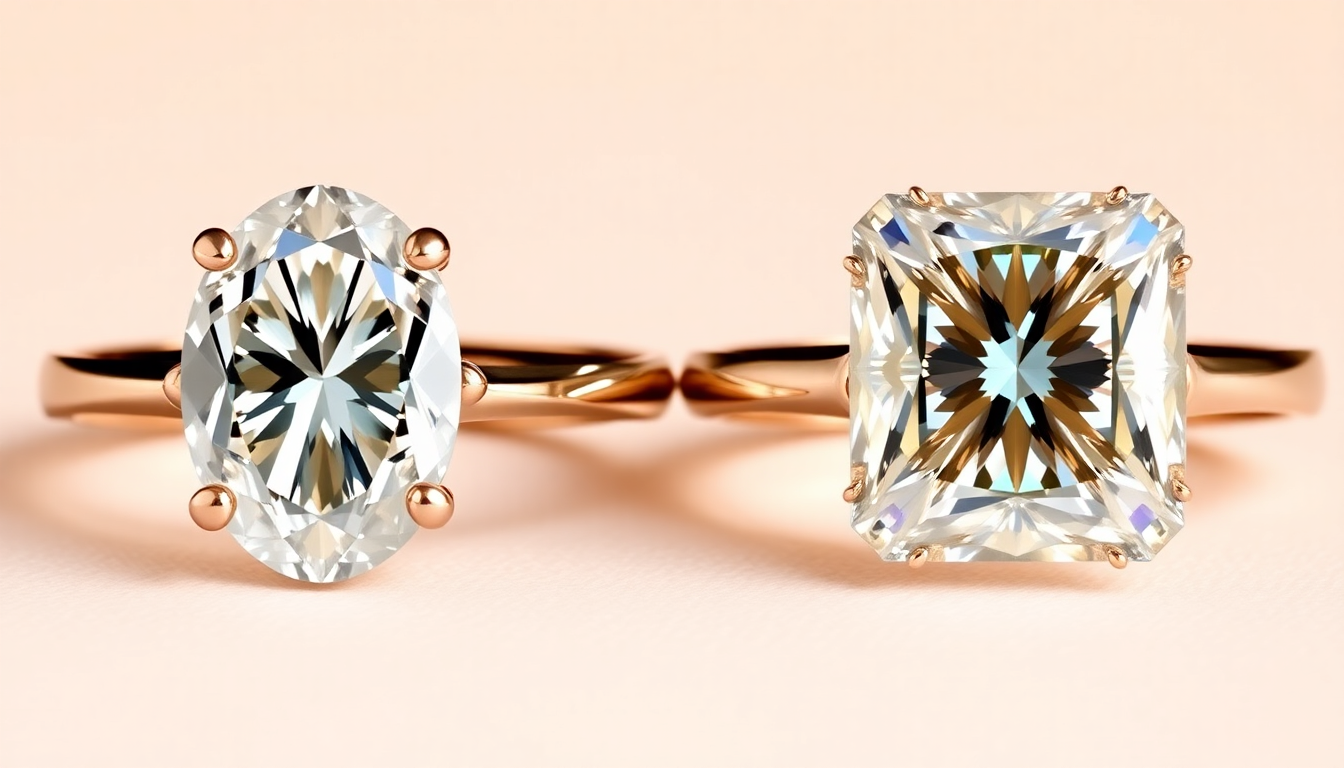 Oval vs. Radiant Cut Engagement Rings: Which One Should You Choose?