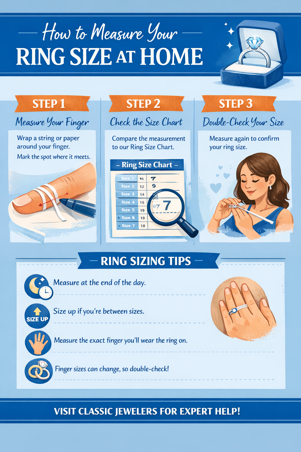 The Ultimate DIY Guide: How to Measure Your Ring Size at Home