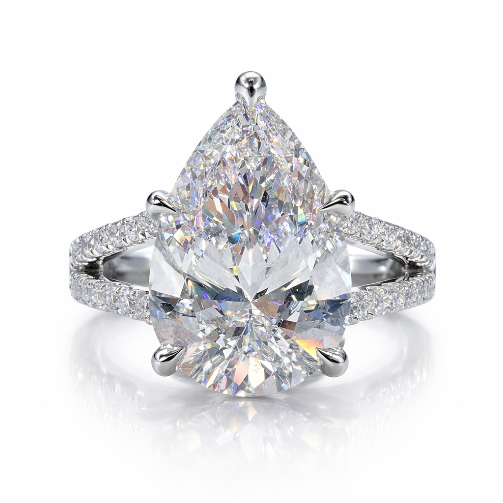 The Madison Pear Shape Split