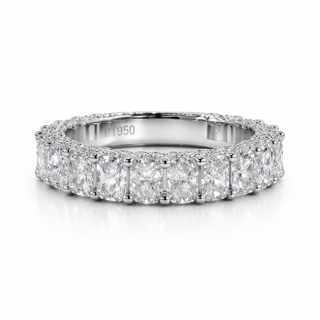 Erica u-pave wedding band