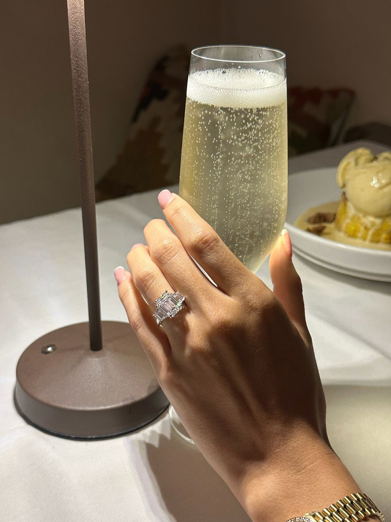 The Monaco Emerald Trilogy Ring