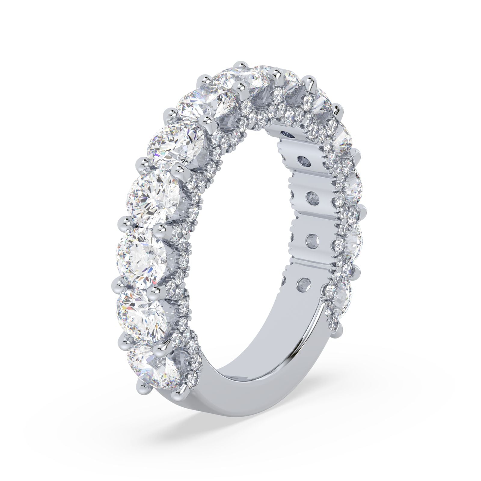 4.00MM Round Luna Wedding Band