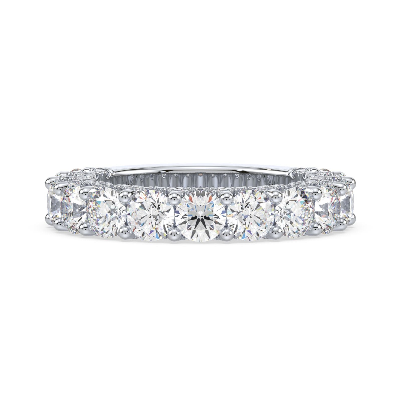 4.00MM Round Luna Wedding Band