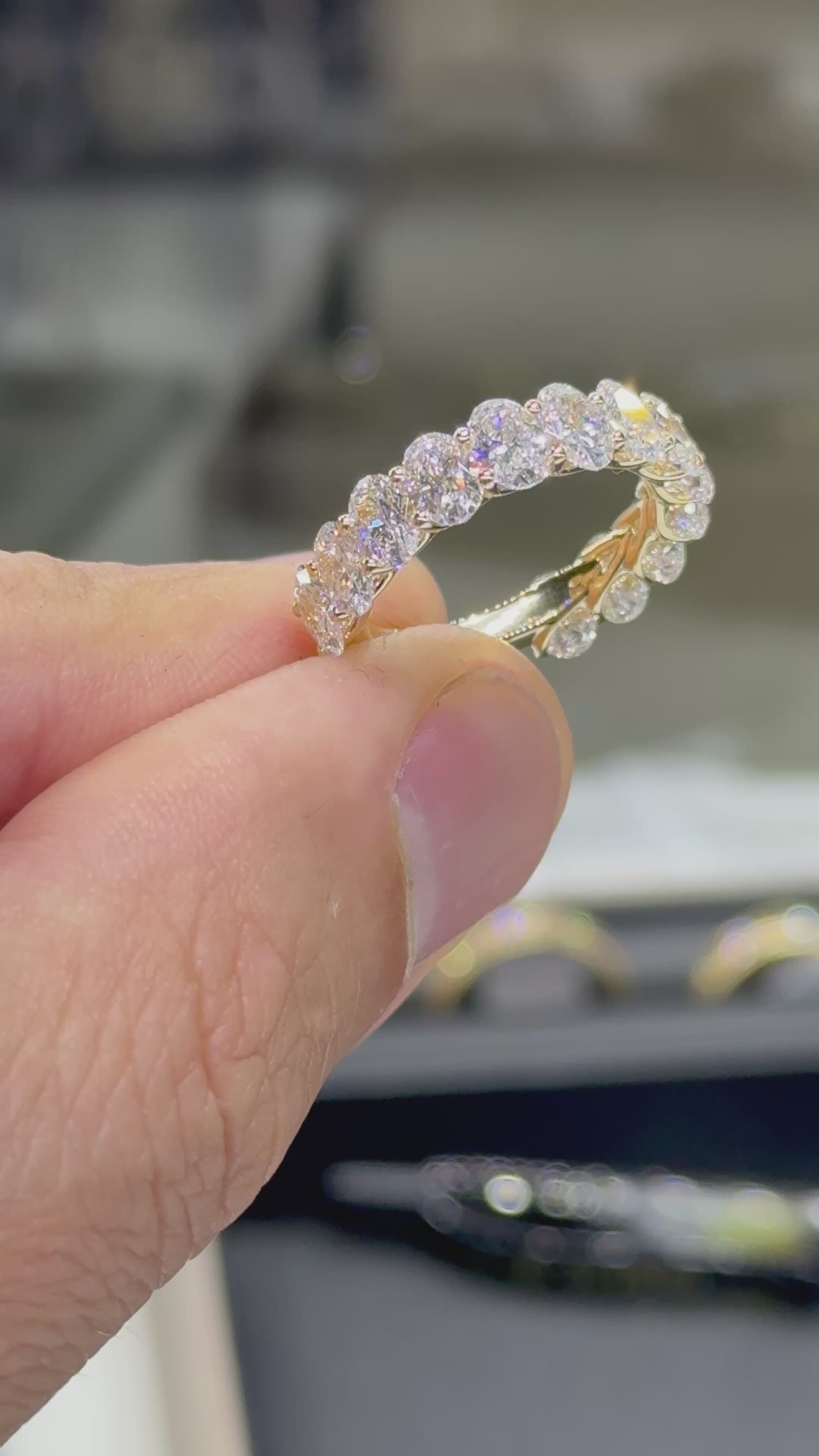 5MM Oval wedding band